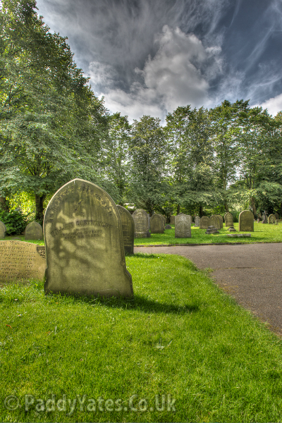 The Graveyard. Church of St. Thomas, Stockton Heath.
